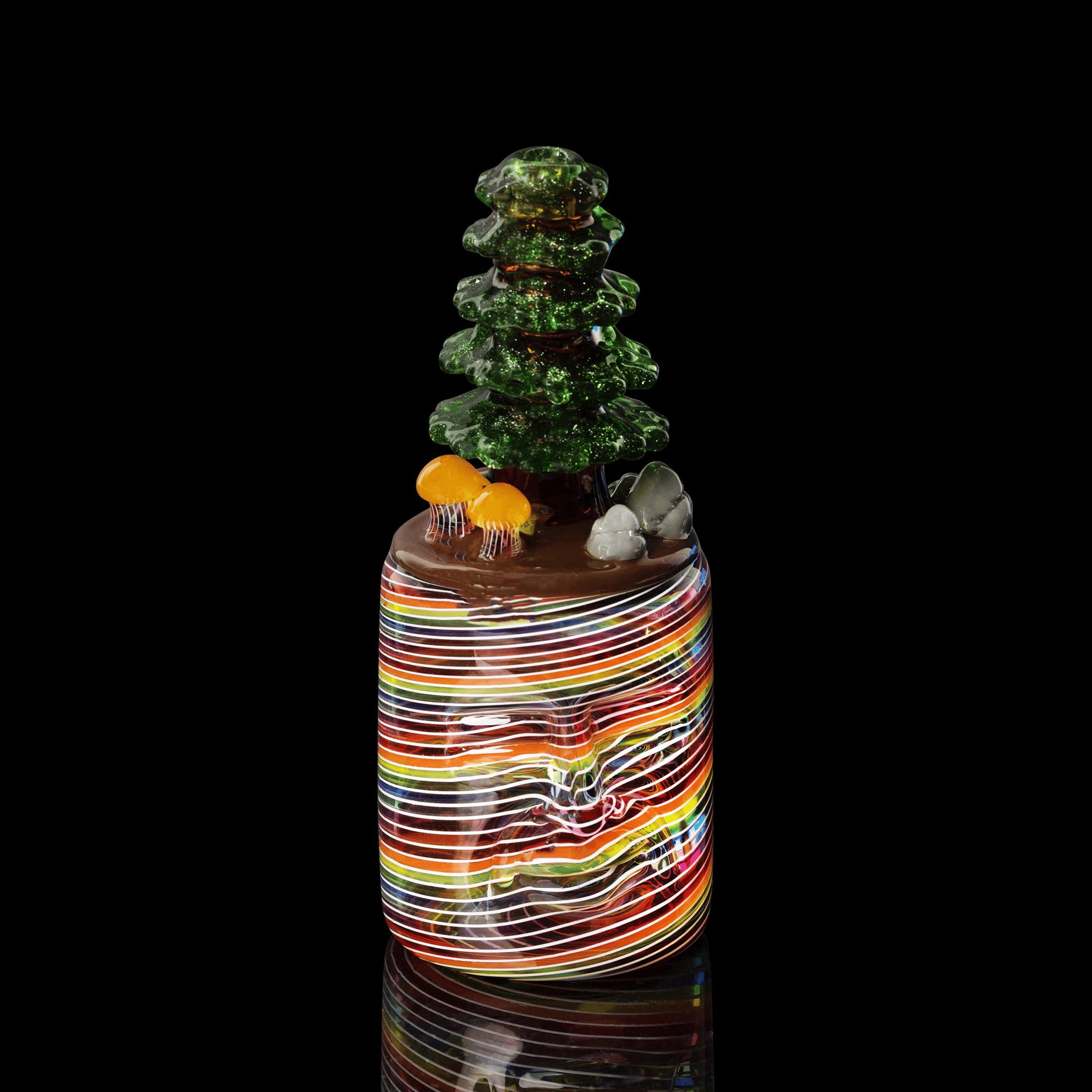 artisan-crafted design of the Large Mushroom Rig by Glasshole (2023)