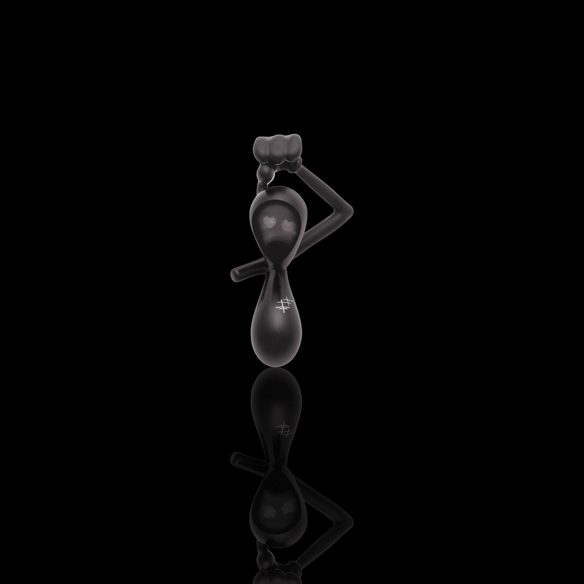 artisan-crafted design of the Large Mushroom Rig by Glasshole (2023)