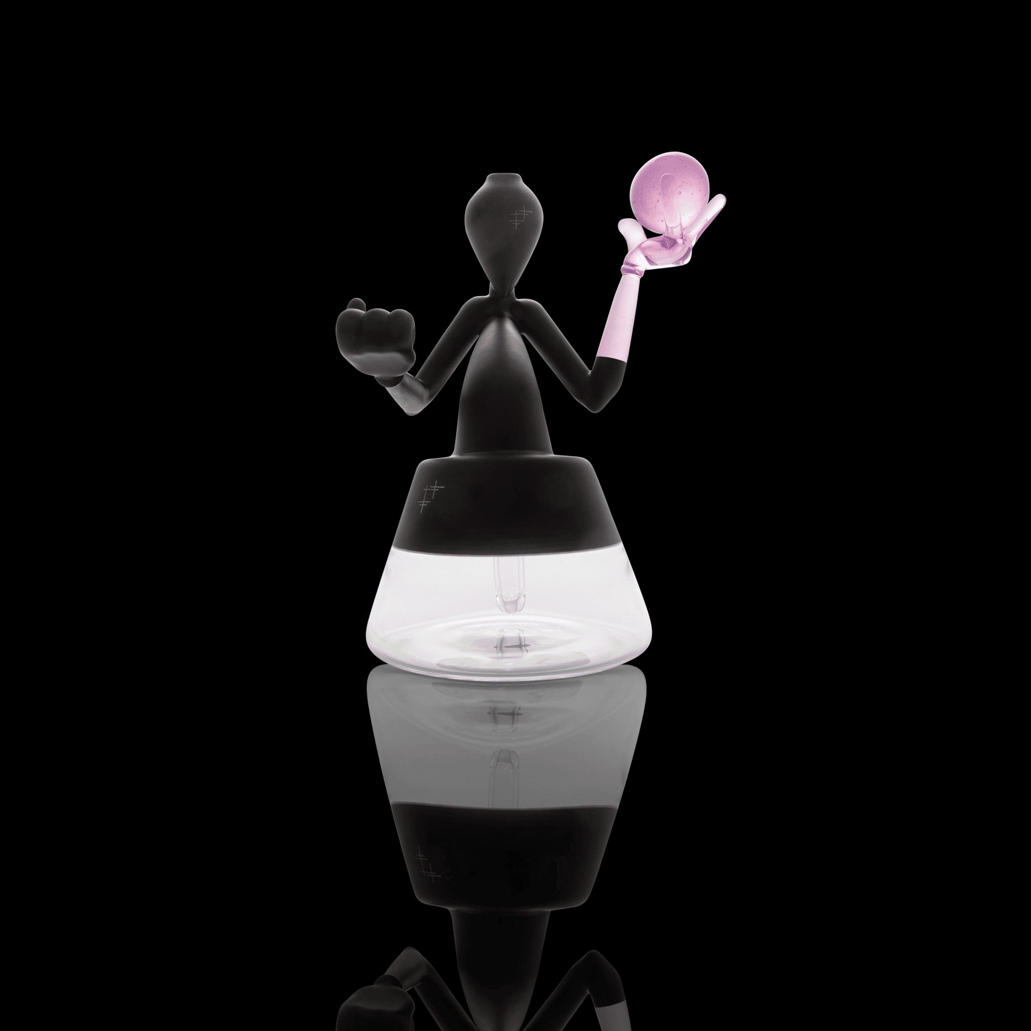 artisan-crafted design of the Large Mushroom Rig by Glasshole (2023)