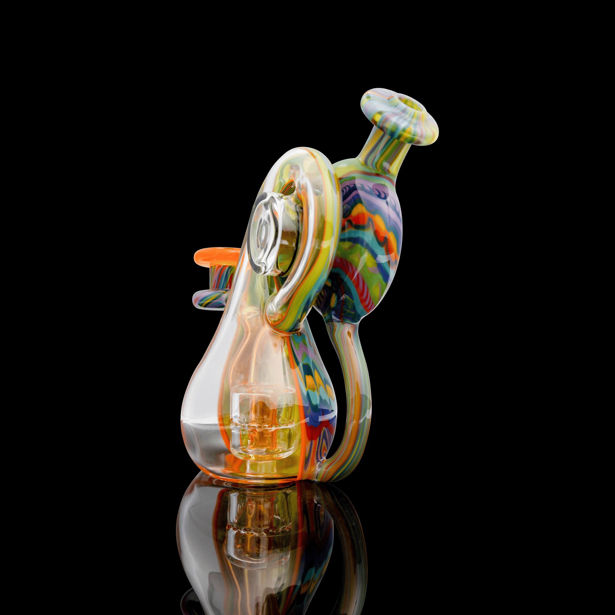 artisan-crafted design of the Large Mushroom Rig by Glasshole (2023)