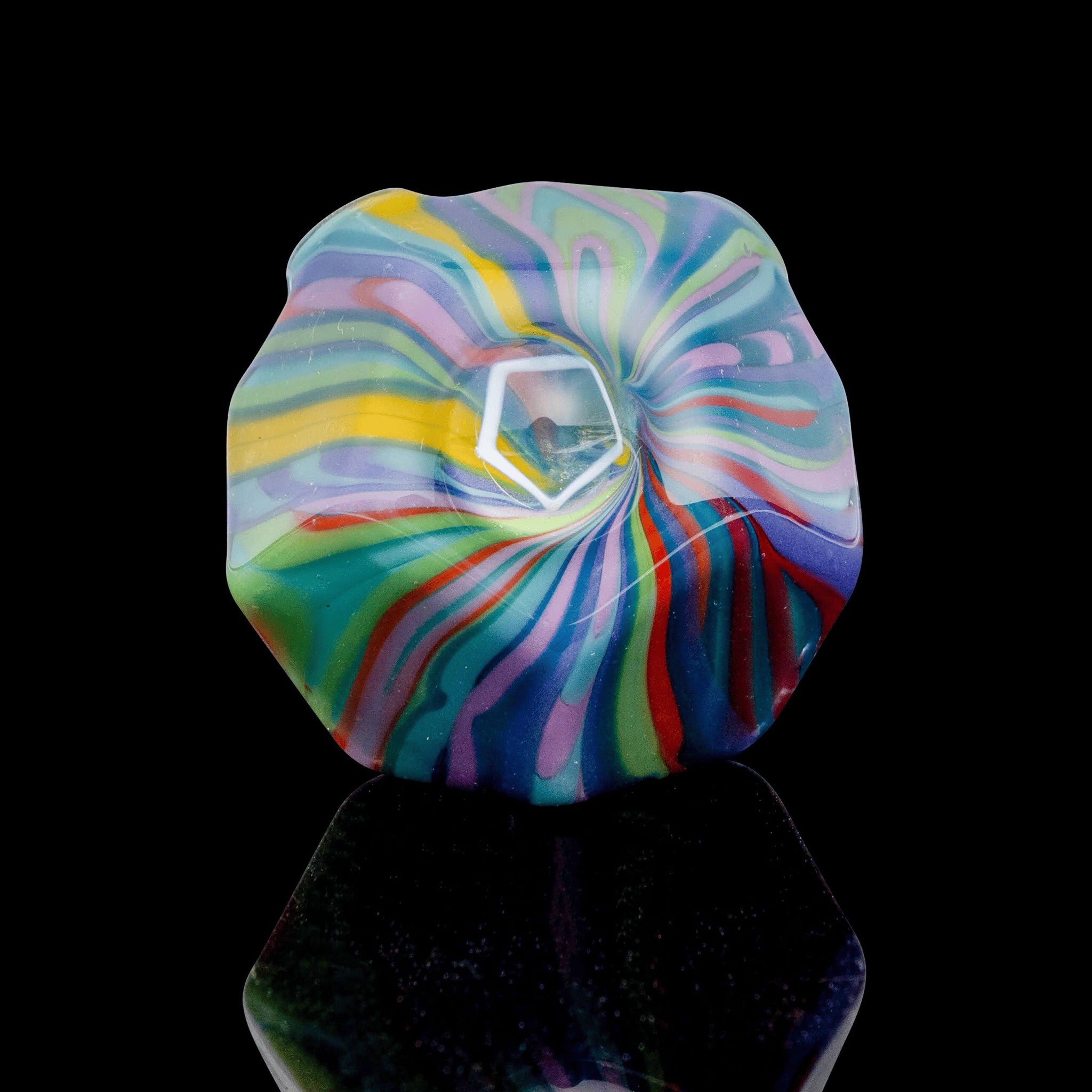 artisan-crafted design of the Large Mushroom Rig by Glasshole (2023)