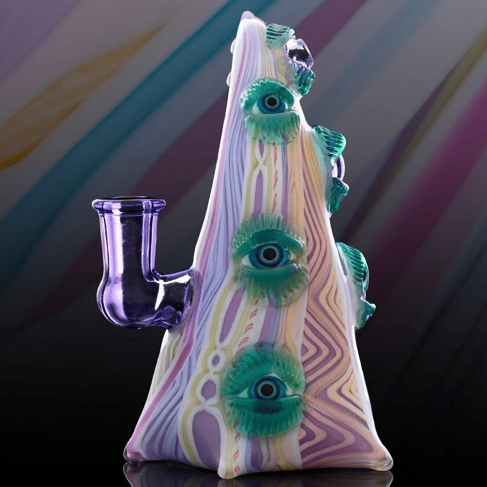 artisan-crafted design of the Large Mushroom Rig by Glasshole (2023)