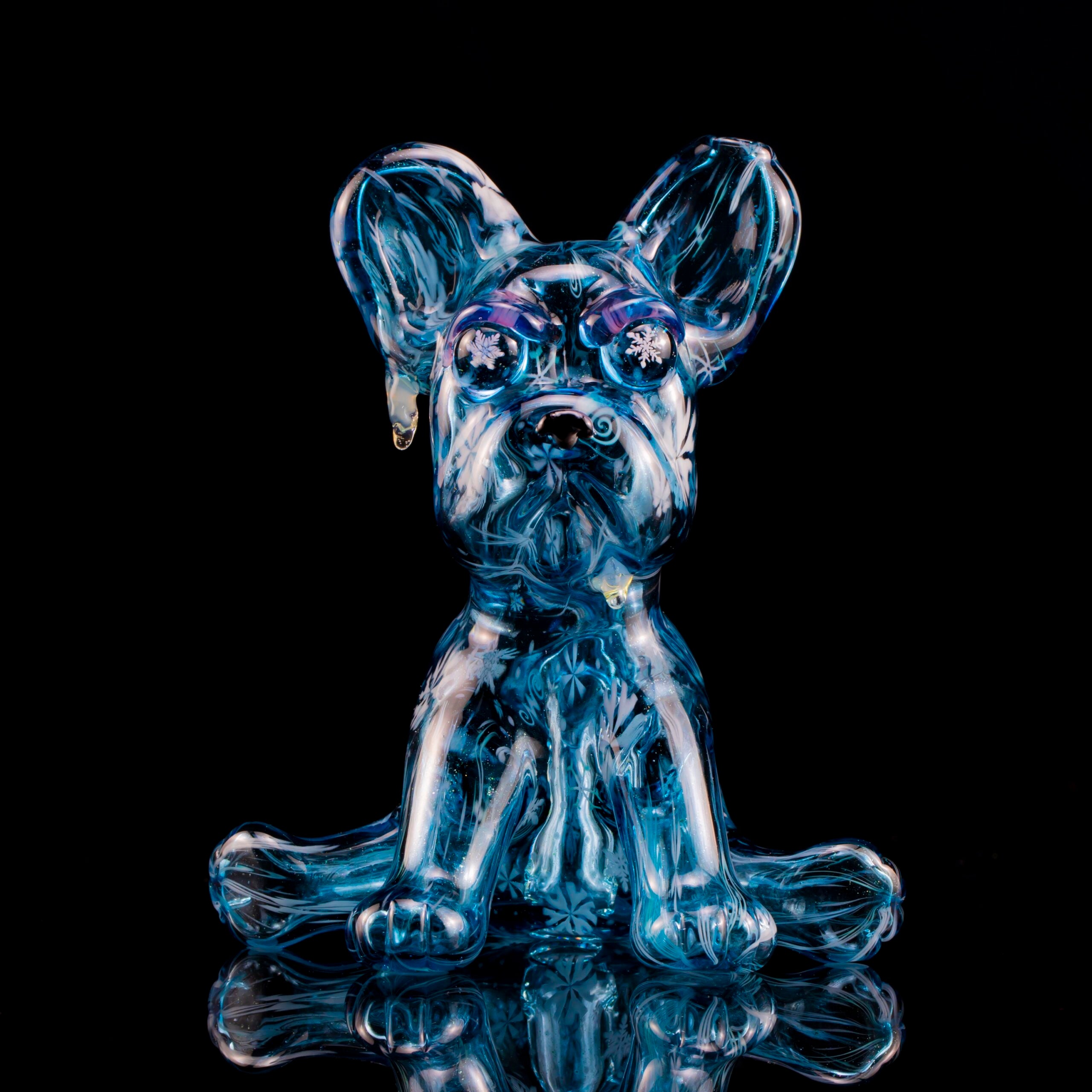 artisan-crafted design of the Large Mushroom Rig by Glasshole (2023)
