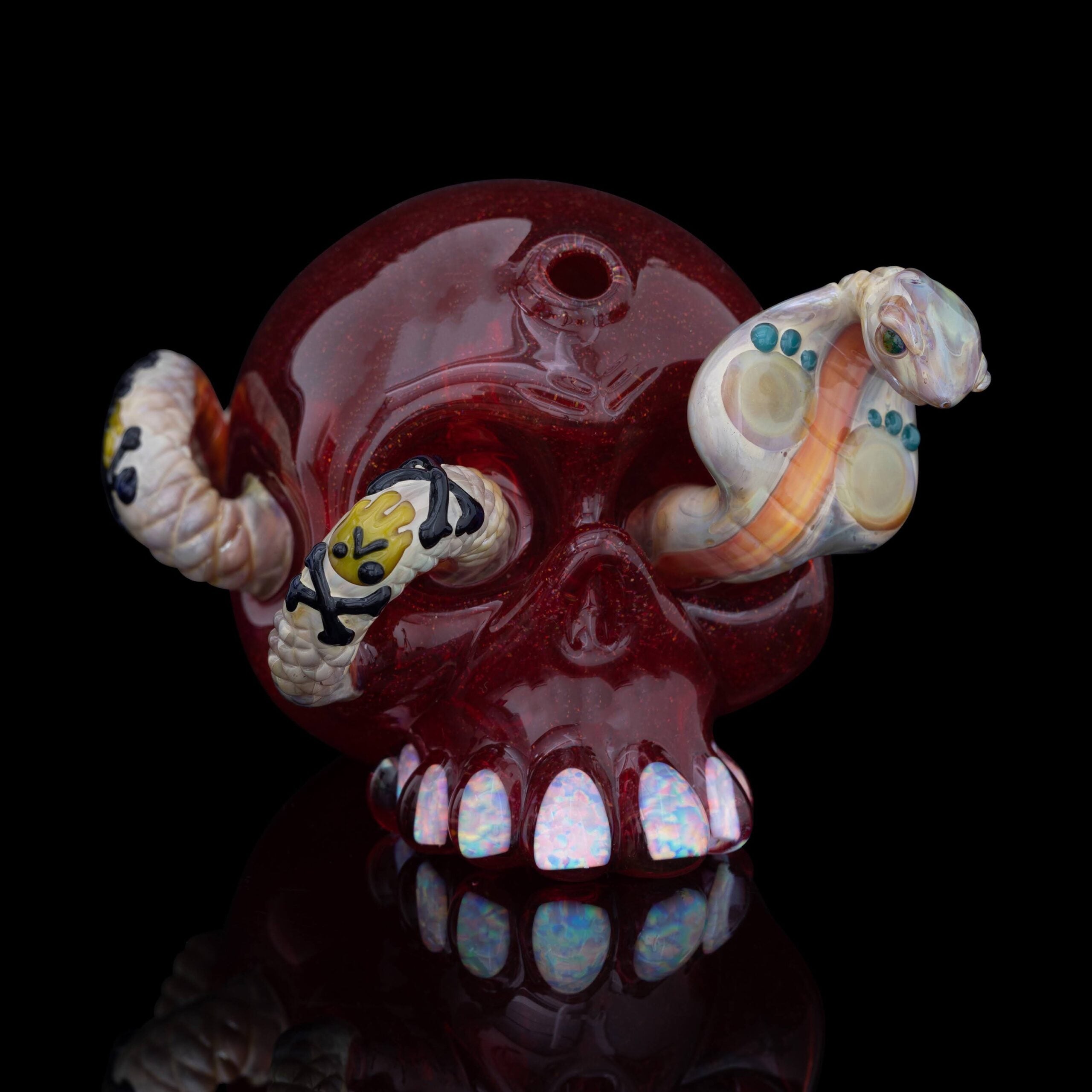 artisan-crafted design of the Large Mushroom Rig by Glasshole (2023)