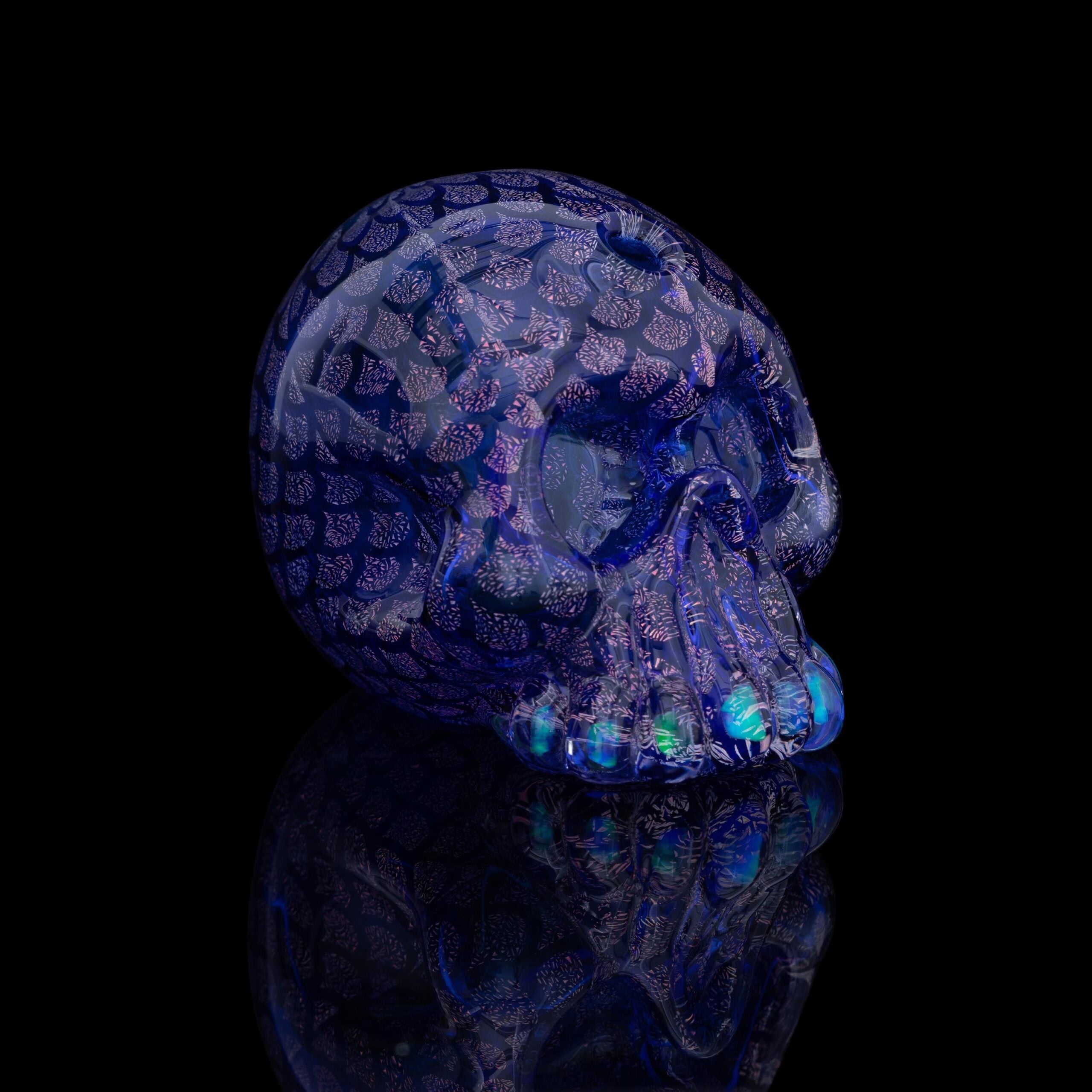 artisan-crafted design of the Large Mushroom Rig by Glasshole (2023)